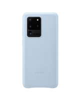  Samsung Galaxy S20 Ultra Leather Cover case Sky Blue 