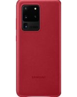 Samsung Galaxy S20 Ultra Leather Cover Red 