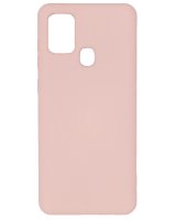  Evelatus Samsung Galaxy A21s Nano Silicone Case Soft Touch TPU Beige 