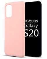  Evelatus Samsung Galaxy S20 Nano Silicone Case Soft Touch TPU Beige 