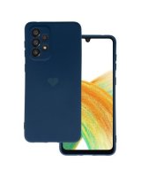  Vennus Samsung GALAXY A13 4G SILICONE HEART CASE FOR Dark Blue 