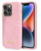  Guess Apple iPhone 14 Pro Max 6.7 hardcase Croco Collection Pink 