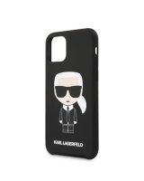  Karl Lagerfeld Apple iPhone 11 Pro Iconic Silicone Cover Black 