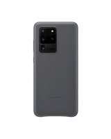  Samsung Galaxy S20 Ultra Leather Cover case Gray 