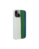  Evelatus Apple iPhone 14 Silicone case Multi-Colored Green 