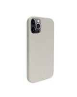  iLike Apple iPhone 12 Pro Max Silicone plastic case Eco Print Design White 
