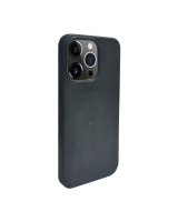  iLike Apple iPhone 13 Pro Silicone plastic case Eco Print Design Black 
