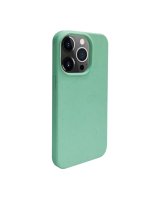  iLike Apple iPhone 14 Pro Silicone plastic case Eco Print Design Flower Green 