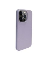  iLike Apple iPhone 14 Pro Max Silicone plastic case Eco Print Design Flower Purple 