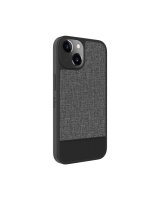  iLike Apple iPhone 14 Plastic Leather Back Cover Gray 