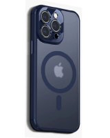  Evelatus Apple iPhone 14 Pro Max Hybird Case Whith Magsafe and Camera Protection PC+TPU Blue 