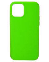  Evelatus Apple iPhone 12/12 Pro Premium Soft Touch Silicone Case Fluerescent Green 