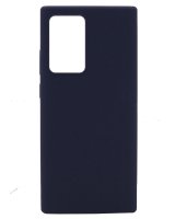  Evelatus Samsung Galaxy Note 20 Ultra Premium Soft Touch Silicone Case Midnight Blue 