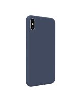  Evelatus Apple iPhone Xs Max Premium Soft Touch Silicone Case Midnight Blue 