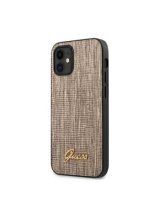  Guess Apple iPhone 12 mini 5.4'' Lizard Cover Gold 