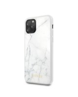  Guess Apple iPhone 12/12 Pro PC/TPU Marble Cover White 