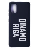  Evelatus Samsung A41 Soft Touch Silicone Case DR Logo N2 White Black 