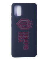  Evelatus Samsung A41 Soft Touch Silicone Case DR Logo N3 Red Black 