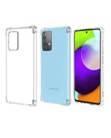  Evelatus Samsung Galaxy A52 Military Shockproof Silicone Case TPU Transparent 