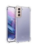  Evelatus Samsung Galaxy S21 Plus Military Shockproof Silicone Case TPU Transparent 
