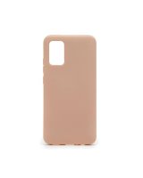  Evelatus Samsung Galaxy A02s Nano Silicone Case Soft Touch TPU Beige 