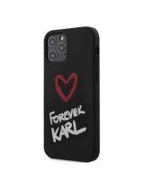 Karl Lagerfeld Apple iPhone 12/12 Pro 6.1'' Forever Silicone Cover Black 