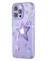  Kingxbar Apple iPhone 14 Pro Max Heart Star Series case Purple 