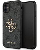  Guess Apple iPhone 11 6.1 / Xr hardcase 4G Big Metal Logo Black 