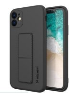  Wozinsky Apple iPhone 12 Pro Max silicone case with stand Black 