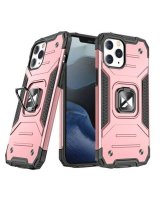 Wozinsky Apple iPhone 13 rose Ring Armor Case Kickstand Tough Rugged Cover Pink 