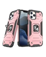  Wozinsky Apple iPhone 13 Pro Ring Armor Case Kickstand Tough Rugged Pink 