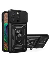  iLike Apple iPhone 14 Pro Max Armor Camshield case Black 