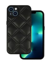  iLike Apple IPHONE 14 LEATHER 3D CASE Black 