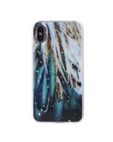 iLike Samsung Gold Glam case for Samsung Galaxy A53 5G feathers 