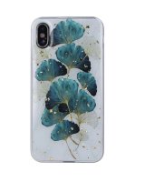  iLike Samsung Gold Glam case for Samsung Galaxy A52 4G / A52 5G / A52S 5G leaves 