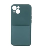  iLike Samsung Card Cover case for Samsung Galaxy A13 4G green forest 