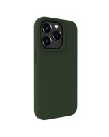  Evelatus Apple iPhone 15 Pro Premium Soft Touch Silicone Case Dark Olive 