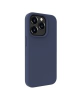  Evelatus Apple iPhone 15 Pro Max Premium Soft Touch Silicone Case Midnight Blue 