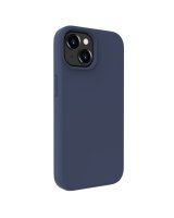  Evelatus Apple iPhone 15 Premium Magsafe Soft Touch Silicone Case Midnight Blue 