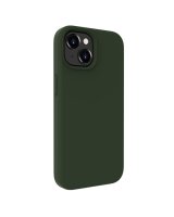  Evelatus Apple iPhone 15 Premium Magsafe Soft Touch Silicone Case Dark Olive 