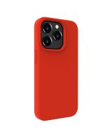  Evelatus Apple iPhone 15 Pro Max Premium Magsafe Soft Touch Silicone Case Red 