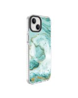  Evelatus Apple iPhone 15 PC+TPU With MagSafe Customized Print Blue Marble 