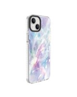  Evelatus Apple iPhone 15 Plus PC+TPU With MagSafe Customized Print Marble Purple 