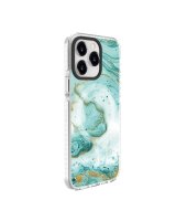  Evelatus Apple iPhone 15 Pro PC+TPU With MagSafe Customized Print Blue Marble 