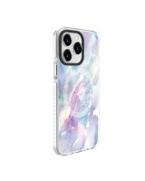  Evelatus Apple iPhone 15 Pro PC+TPU With MagSafe Customized Print Marble Purple 