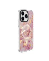  Evelatus Apple iPhone 15 Pro Max PC+TPU With MagSafe Customized Print Pink 