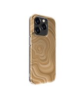  Evelatus Apple iPhone 15 Pro PC Customized Print Design Desert Gold 