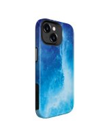  Evelatus Apple iPhone 15 Armor case TPU+PC Customized Print Design Galaxy Blue 