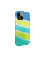  Evelatus Apple iPhone 15 Plus Silicone case Multi-Colored Yellow Green 