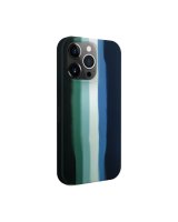  Evelatus Apple iPhone 15 Pro Silicone case Multi-Colored Green 